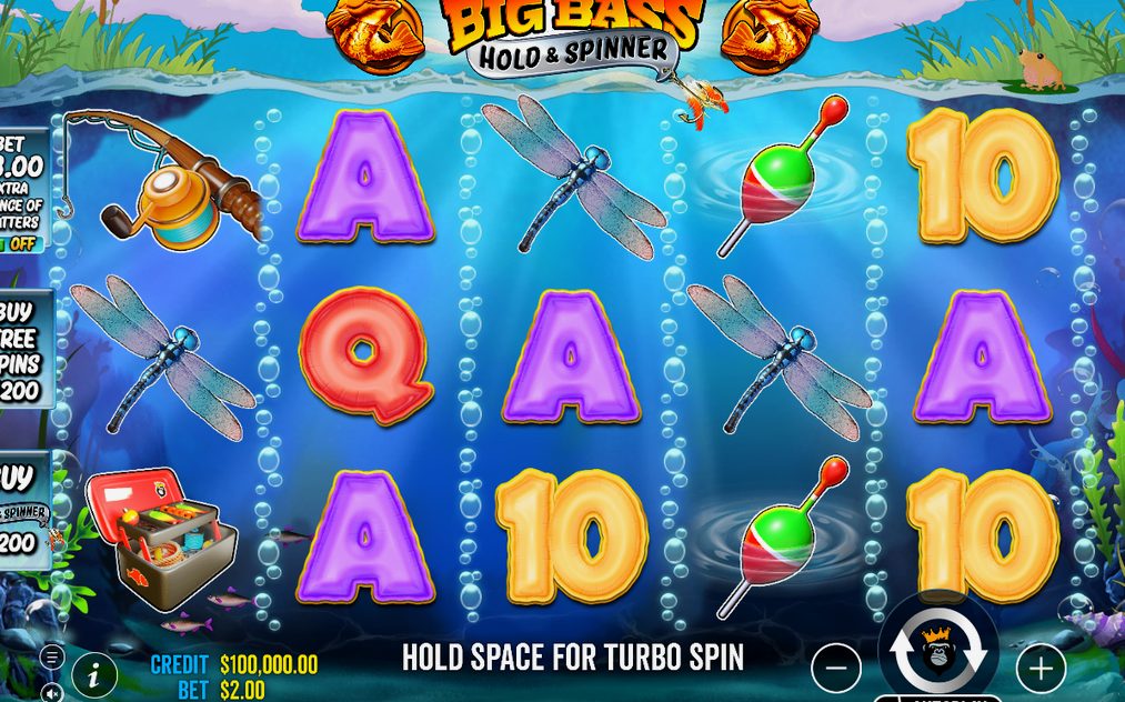 Big Bass – Hold & Spinner