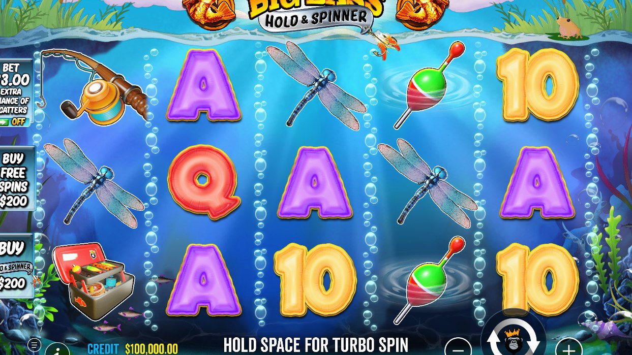 Big Bass – Hold & Spinner